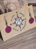 Sea Spray Dangle Earrings