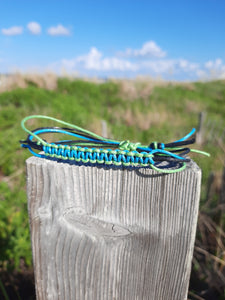 Handwoven Macrame Adjustable Cord Anklet